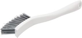 img 3 attached to Amazon Basics Drain Brush for Efficient Cleaning, Blue and White