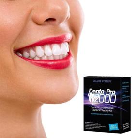 img 3 attached to 🦷 Professional Teeth Whitening Kit - 3D At Home Teeth Whitening - Denta-Pro2000, a Safe & Affordable Solution for Whiter Teeth in One Use!