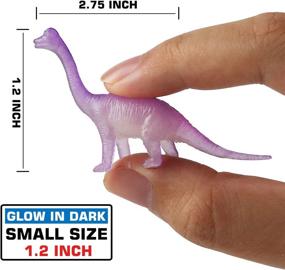 img 2 attached to Yeonha Toys Dinosaur Realistic Noctilucent