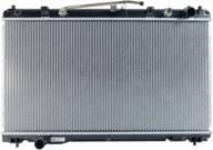 🚗 tyc 2435: premium 1-row plastic aluminum replacement radiator for toyota/lexus vehicles logo