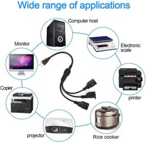 img 3 attached to 💡 Эффективное распределение электропитания: FUHAIHE розетка Разветвитель кабеля упрощает ваше решения по подключению.