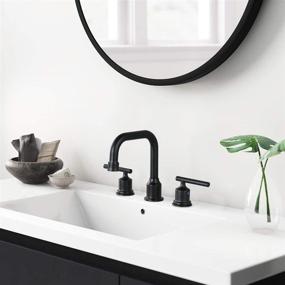 img 3 attached to 💫 WOWOW Handles Widespread Bathroom Lavatory - A Perfect Blend of Style and Functionality