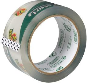 img 3 attached to Duck Brand EZ Start Packing Tape Refills - 4 Rolls, Clear, 1.88 Inch x 54.6 Yard (280068)