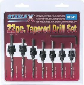 img 1 attached to 🔧 Steelex D1041 Tapered Countersink 22 Piece: Achieve Professional and Precise Countersinking