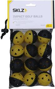 img 3 attached to Enhance Your Golf Swing with SKLZ Limited-Flight Practice Impact Golf Balls - 12 Pack