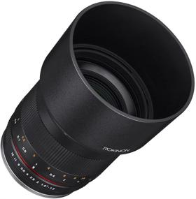 img 1 attached to Rokinon RK50M-MFT 50mm F1.2 AS UMC High Speed Lens for Olympus & Panasonic (Black): Capture Crisp Images with Stellar Speed