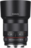 rokinon rk50m-mft 50mm f1.2 as umc high speed lens for olympus & panasonic (black): capture crisp images with stellar speed logo