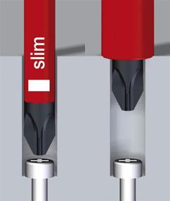 img 2 attached to 🔧 Набор изолированных сменных инструментов Wiha 28391 SlimLine - рукоятка с гарланом включена - 8 предметов