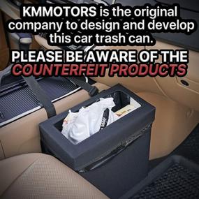 img 3 attached to 🚗 KMMOTORS Aladdin Foldable Car Garbage Can: Efficient Trash Can and Organizer for Cars - Oxford Clothes, Car Gadget