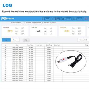 img 2 attached to Программное обеспечение для компьютерного термометра с регистрацией температуры