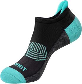 img 3 attached to 🧦 Women's Active Athletic Socks - Set of 6 Pairs, Bulliant Cushioned Ankle Socks for Running Shoes, Shorts, Yoga Pants