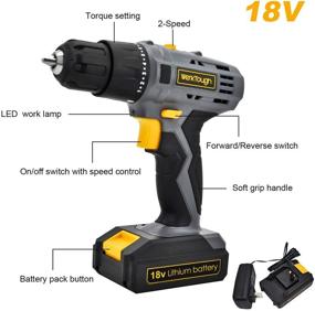 img 3 attached to 💪 Boost Your Efficiency with the Werktough Cordless Variable Powerful Screwdriver!