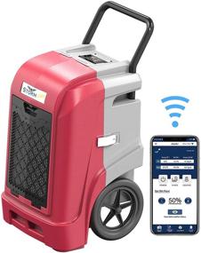 img 3 attached to 🌬️ ALORAIR Storm Ultra WiFi Dehumidifier – 90 PPD AHAM, Compact & Portable, Smart Technology for Industrial & Commercial Use, with Hose – Ideal for Homes, Job Sites in Red