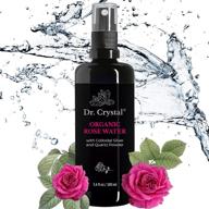 organic crystals rosewater solution hydration logo