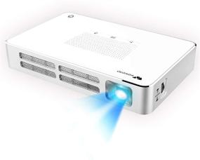 img 4 attached to 📽️ WOWOTO A5 100 ANSI Portable DLP Video Projector: Android 7.1, 150&#34; Home Theater, BT4.0, WiFi Screen Share, 1080P HDMI USB SD Card Support