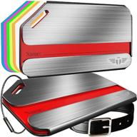 🔒 stainless steel luggage with lifetime privacy guarantee logo