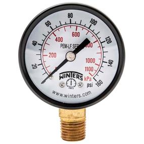 img 1 attached to 🌡️ Winters PEM203LF Pressure Gauge ±3 2 3 Accuracy