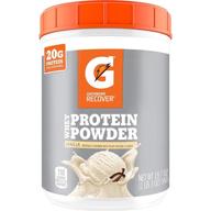 gatorade vanilla whey protein powder - 19.7oz, 20 servings (20g protein per serving) logo