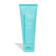 tula so polished exfoliating sugar scrub - face scrub with sugar, papaya, and probiotic extracts for a radiant and softer complexion, 2.9 oz. logo