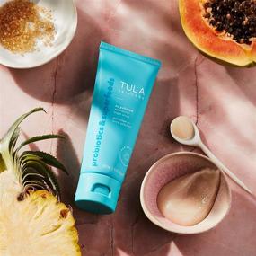 img 2 attached to TULA So Polished Exfoliating Sugar Scrub - Face Scrub with Sugar, Papaya, and Probiotic Extracts for a Radiant and Softer Complexion, 2.9 oz.
