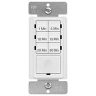 ⏳ enerlites het06a white countdown decorator switch with multiple time settings for enhanced energy efficiency logo