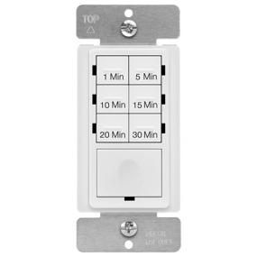 img 4 attached to ⏳ Enerlites HET06A White Countdown Decorator Switch with Multiple Time Settings for Enhanced Energy Efficiency