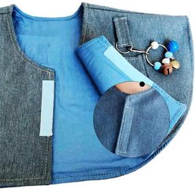 img 1 attached to 🐦 Bonaweite Parrot Anti-Scratch Shoulder & Arm Protector, Anti-bite Diaper Shawl with Shoulder Pad, Protective Anti-grab Arm Guard for Macaws, African Budgies, Parakeets, Agapornis Fischeri, Cockatiels, and Lovebirds