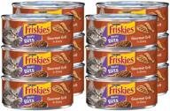 🐱 purina friskies meaty bits gourmet grill gravy cat food - 12 pack, 5.5 oz cans logo