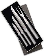 🔪 набор подарочных ножей для резьбы rada cutlery prepare then carve - нож для резьбы - высококачественные нержавеющие стальные лезвия и легкие алюминиевые ручки для идеальной точности. логотип