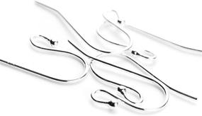 img 1 attached to 8pc Sterling Silver Cousin Earwire Set