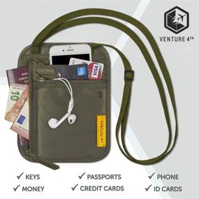 img 2 attached to 🌍 Sleek Travel Blocking Passport with a Minimalist Design