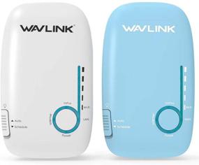 img 4 attached to 🏠 WAVLINK Двух-диапазонная WiFi полноценная система Mesh для всего дома - AC1200 Гигабитный умный Mesh Wi-Fi роутер с технологией запатентованного Touchlink (2 шт.) - Покрытие до 2000 кв. футов.