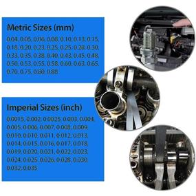 img 2 attached to 📏 0.04 to 0.88 Imperial Measuring Stainless Feeler Gauge