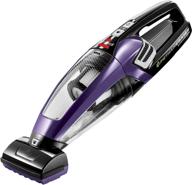 bissell pet hair eraser lithium ion cordless hand vacuum - powerful and convenient pet hair removal in purple logo