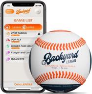 connected bluetooth technology backyard league – official fun baseball gift 2021 – mobile app for single and multi-player gameplay – all ages logo