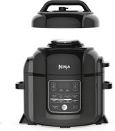 🍲 ninja op401 8-qt. foodi all-in-one multi-cooker - black/gray: versatile 8-quart cooking power логотип