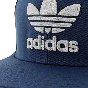 img 1 attached to 🧢 adidas Originals Men's Trefoil Chain Flatbrim Snapback Cap: A Stylish Headwear Statement