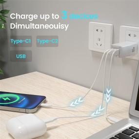 img 3 attached to 💡 Powerful 65W USB C Charger with PD3.0 Protocol - Ideal for iPhone 12, iPad Pro, MacBook Pro, and More!