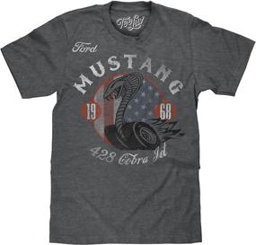 img 4 attached to 🏎️ Classic Style Meets Power: Tee Luv Ford Mustang 1968 Cobra Shirt
