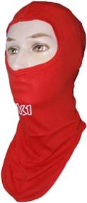 img 1 attached to K1 Race Gear 701431 Red Cotton Full Face Head Socks - Balaclava