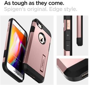 img 3 attached to Spigen Tough Armor [2Nd Generation] Designed For IPhone 8 Case (2017) / Designed For IPhone 7 Case (2016) - Rose Gold