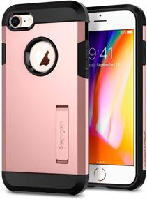 img 4 attached to Spigen Tough Armor [2Nd Generation] Designed For IPhone 8 Case (2017) / Designed For IPhone 7 Case (2016) - Rose Gold