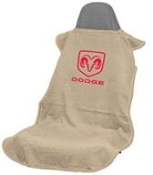 🔥 dodge seat armour sa100dodt tan seat protector towel: ultimate protection and style! logo