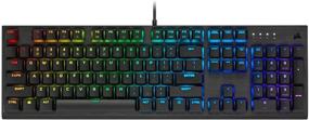 img 4 attached to 💡 Corsair K60 RGB Pro Low Profile Механическая игровая клавиатура - Cherry MX Low Profile Speed Механические переключатели клавиш – Тонкая и эргономичная, долговечная рама из алюминия - Персонализируемая RGB-подсветка для каждой клавиши