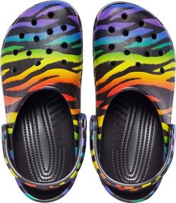 img 1 attached to Crocs Classic Printed Leopard Women Men's Shoes and Mules & Clogs