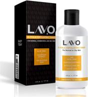 😍 lavo glycolic acid toner 10% - advanced facial astringent for oily, problem, &amp; acne prone skin - targets face wrinkles, fine lines - infused with lactic acid &amp; vitamin c - effective pad usage - ideal for men and women logo