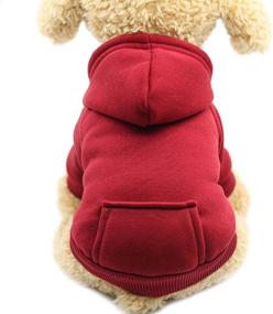 img 2 attached to 🐶 Idepet Dog Clothes: Stylish Pet Hoodies for Small Dogs & Chihuahuas
