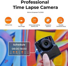 img 3 attached to 📷 Brinno TLC2020 Time Lapse Camera: Long 99-Day Battery Life, Various Modes (Step Video/Stop Motion/Still), Convenient Schedule, Quick & Simple Installation, High Definition 1080p, BBT2000 Accessory Bundle (Camera Mount/Wall Clip)