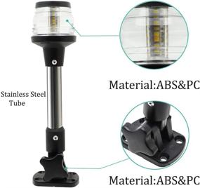 img 1 attached to ⚓ Young Marine White LED Navigation Anchor Lights, 360° All Round, 12-24VDC
