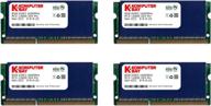 💻 komputerbay 32gb (4x 8gb) ddr3 pc3-12800 1600mhz sodimm 204-pin laptop memory 9-9-9-25 with enhanced cooling design логотип